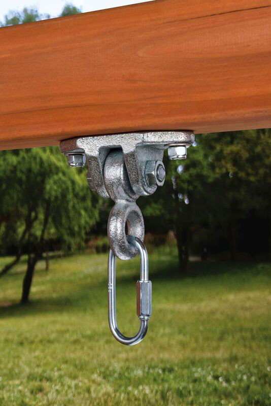 CreativeCedarDesigns Metal Swing Hanger with 250lb Weight Capacity